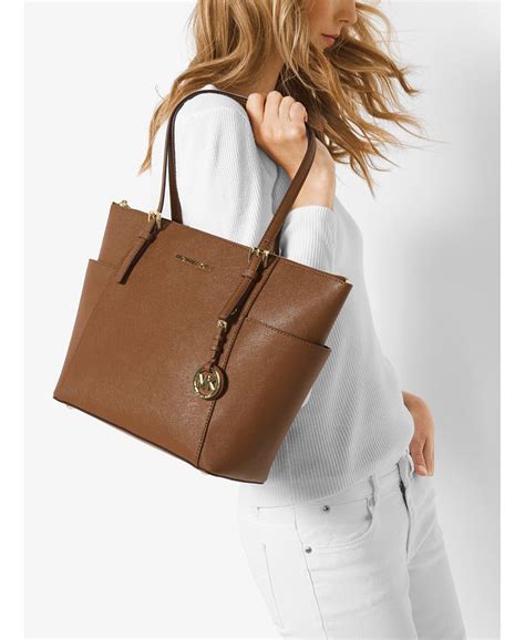 michael kors jet set large east west top zip tote|jet set top zip tote.